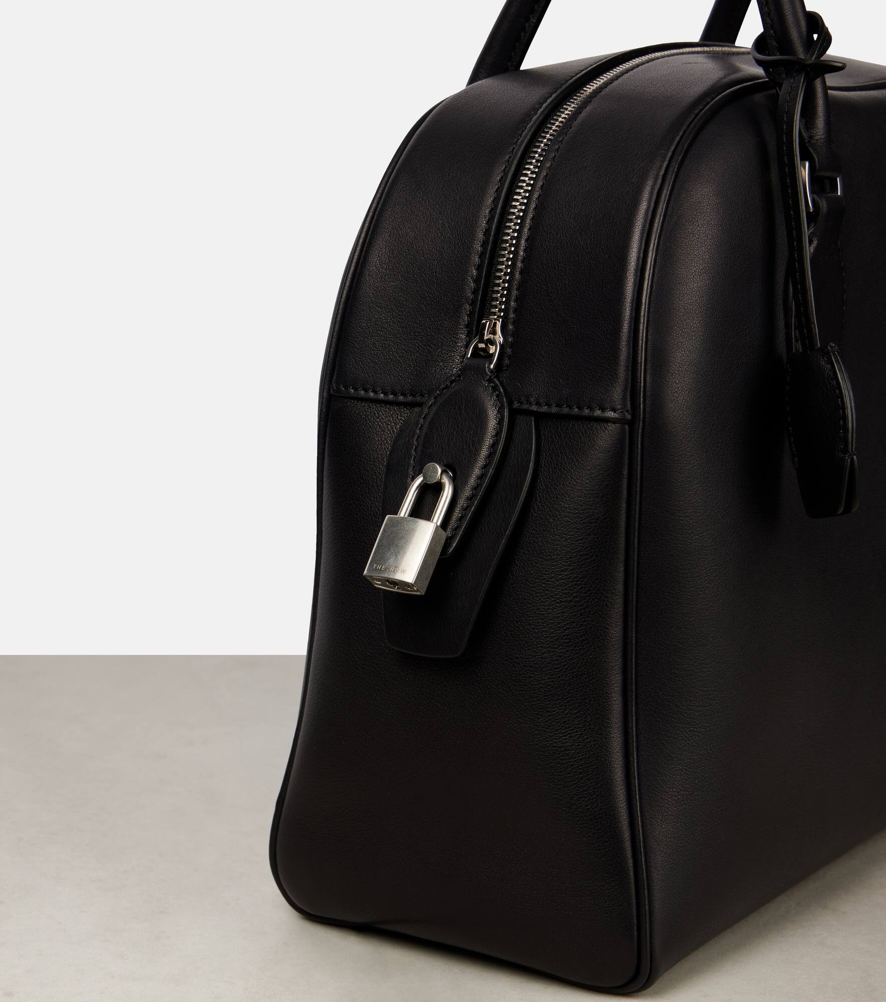 India Medium leather tote bag - 6