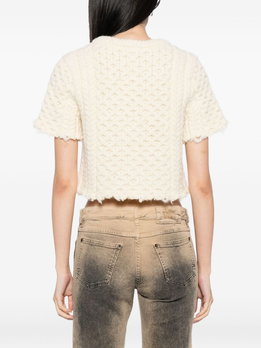 wool knitted top - 4