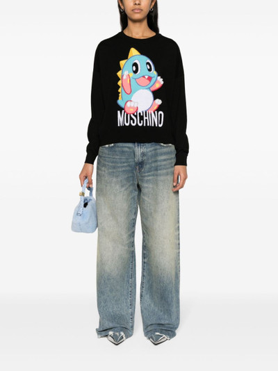 Moschino x Puzzle Bobble virgin-wool jumper outlook
