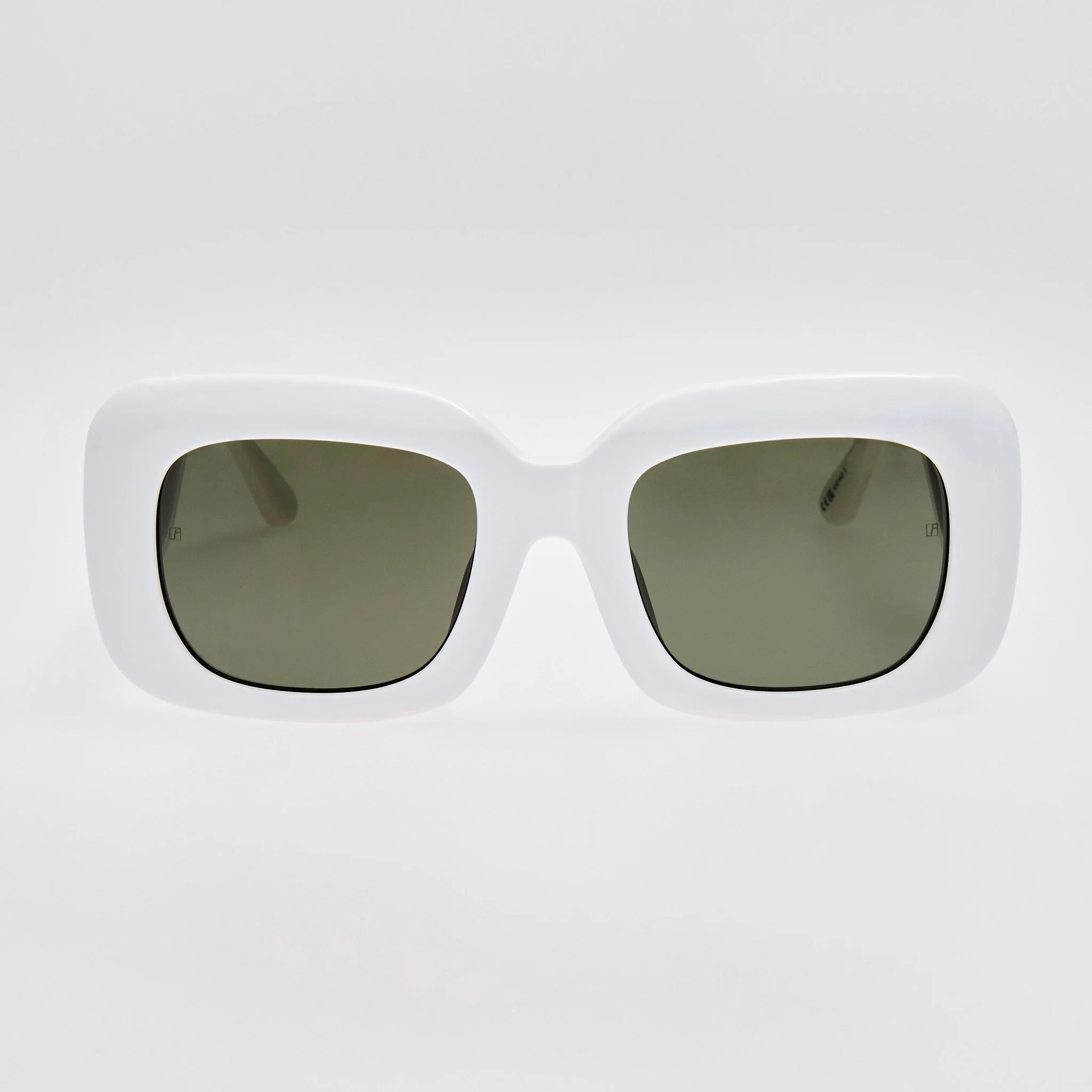 Emmy Sunglasses in White - 1