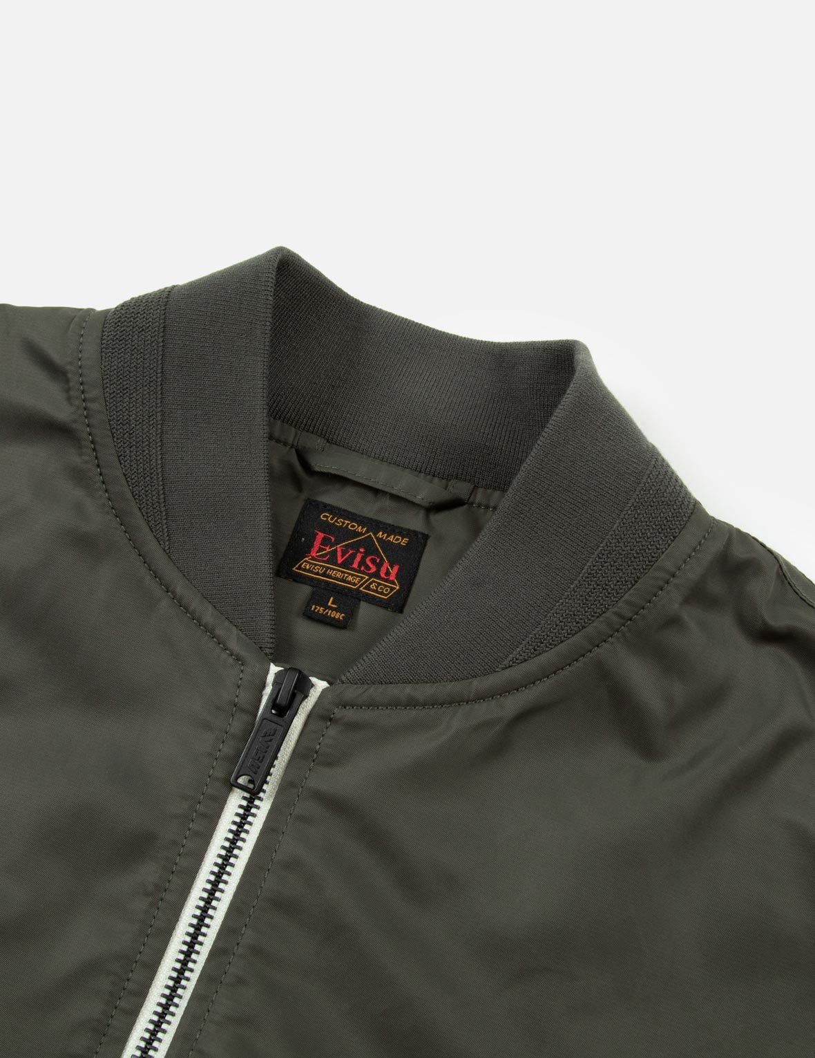 Kamon Brocade Daicock Insert Relax Fit Bomber Jacket - 8