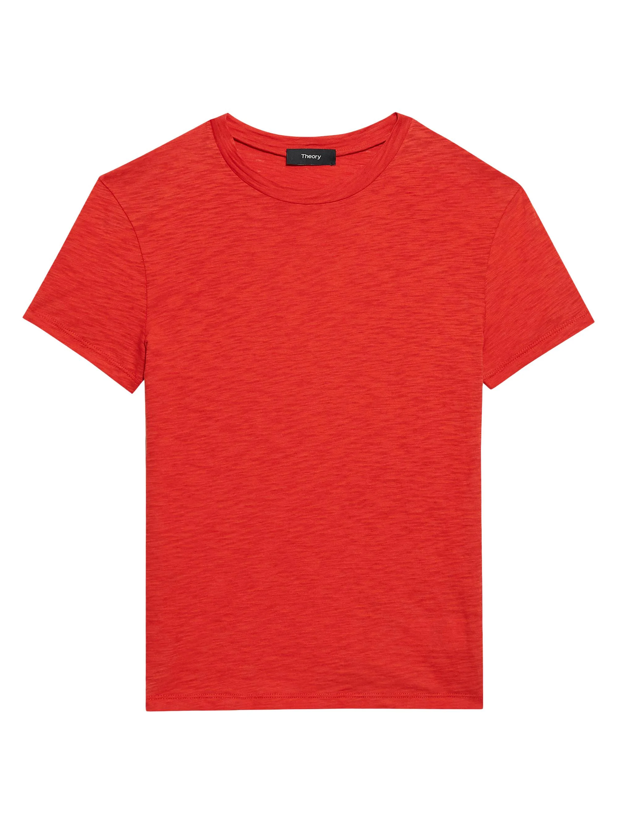 Women's Tiny Tee Organic Cotton Crewneck - Poppy - 1
