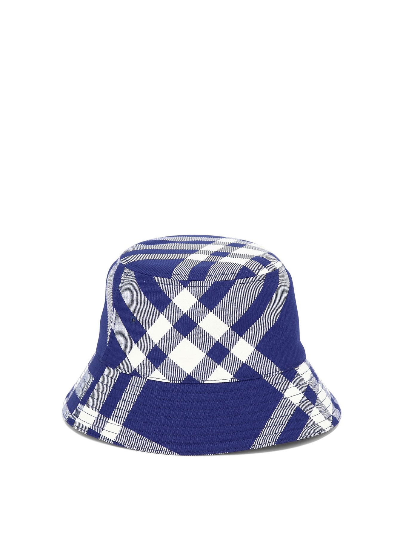 Check Bucket Hat Hats Blue - 3