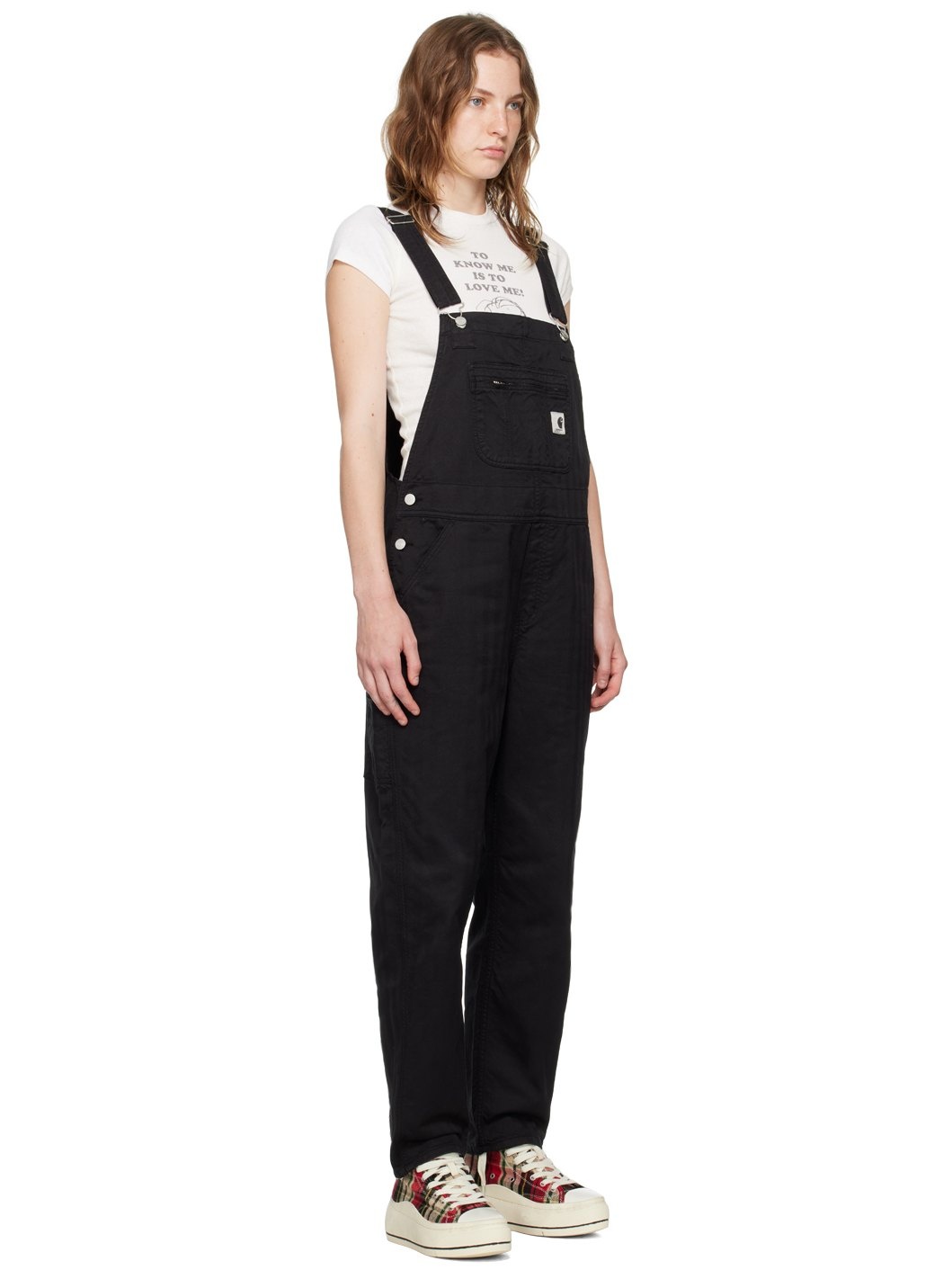 Black Norris Bib Overalls - 2