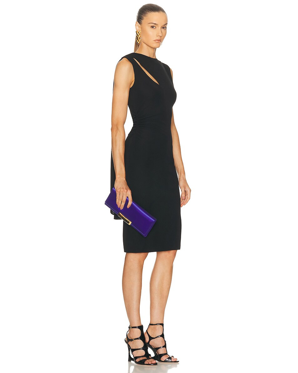 Bar Satin Clutch - 2