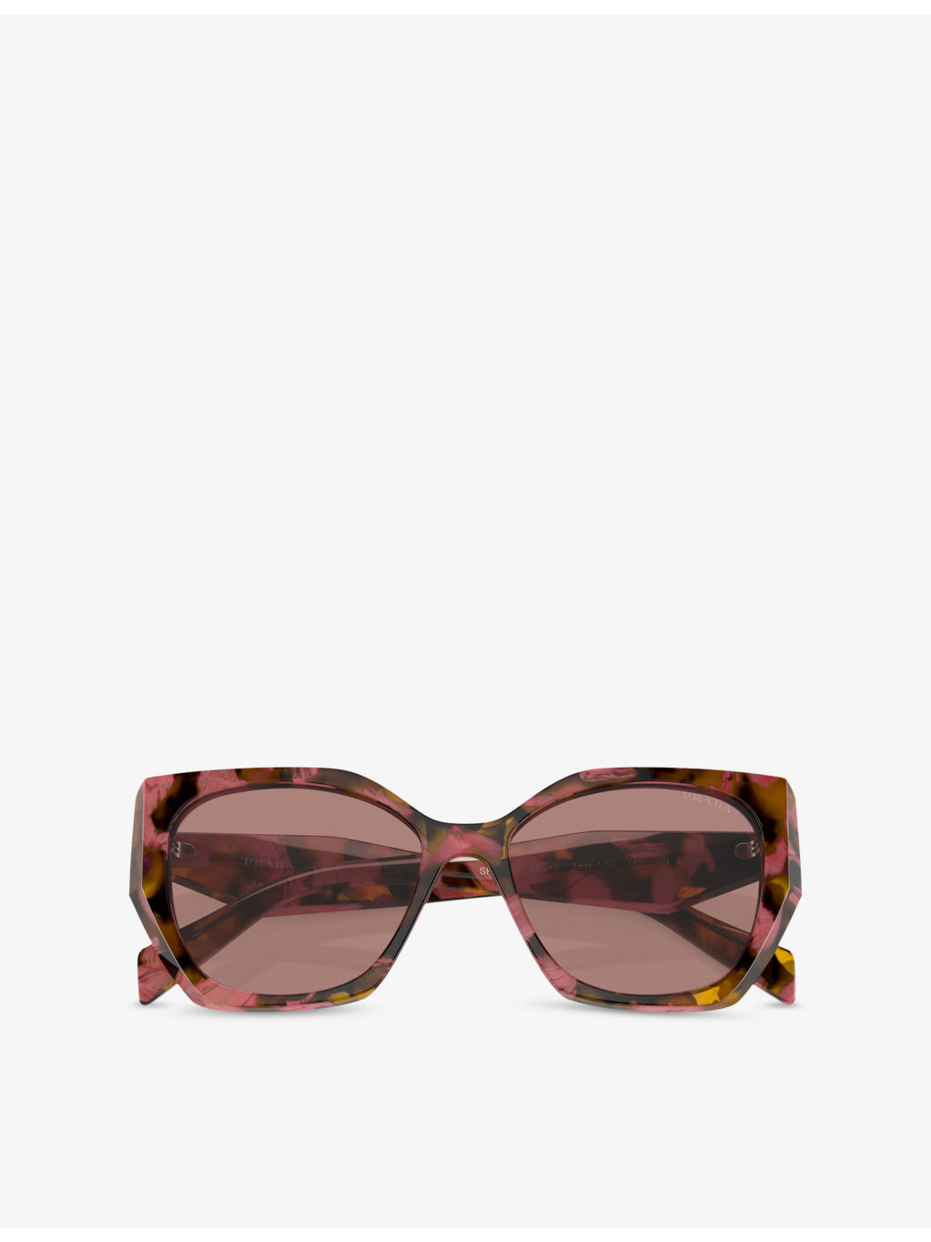 PR 19ZS Tortoiseshell-Pattern Acetate Sunglasses - 5