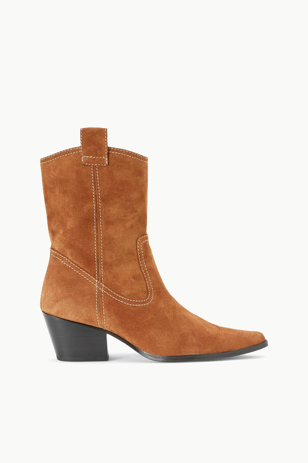 STAUD JUNE BOOT TAN SUEDE - 1