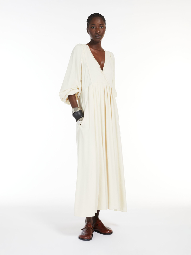 WEEKEND Max Mara FRANCIS Viscose and wool canvas dress outlook