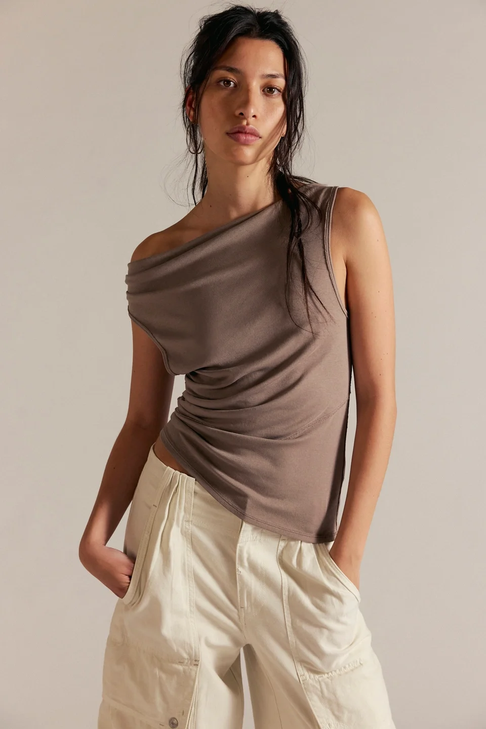 We The Free Lola Asymmetrical Hem Tank Top - 1
