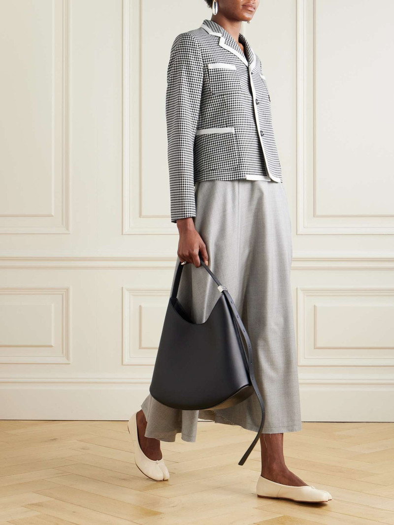Comme des Garçons GIRL Checked wool jacket Gray outlook