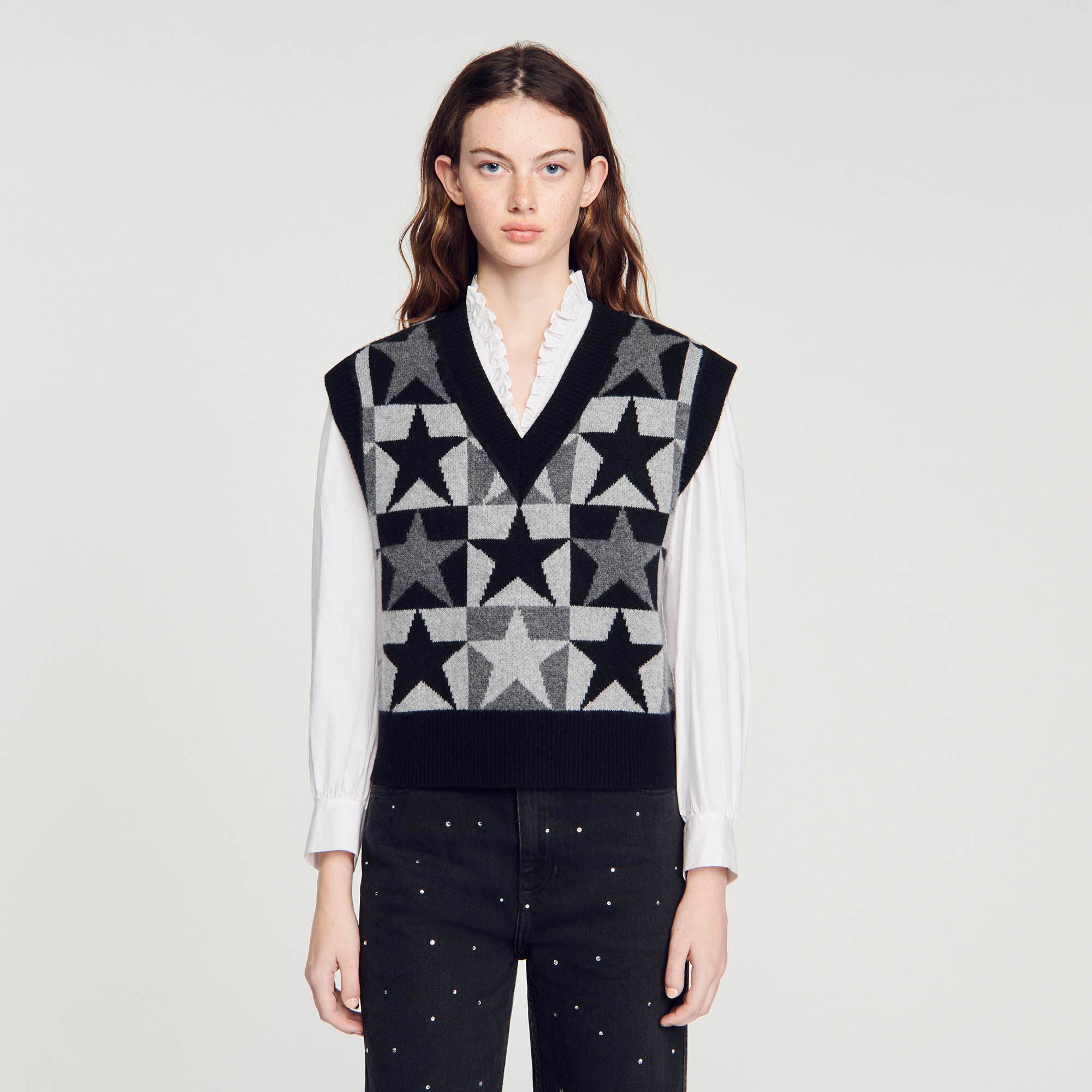 STARRY KNIT SWEATER - 5