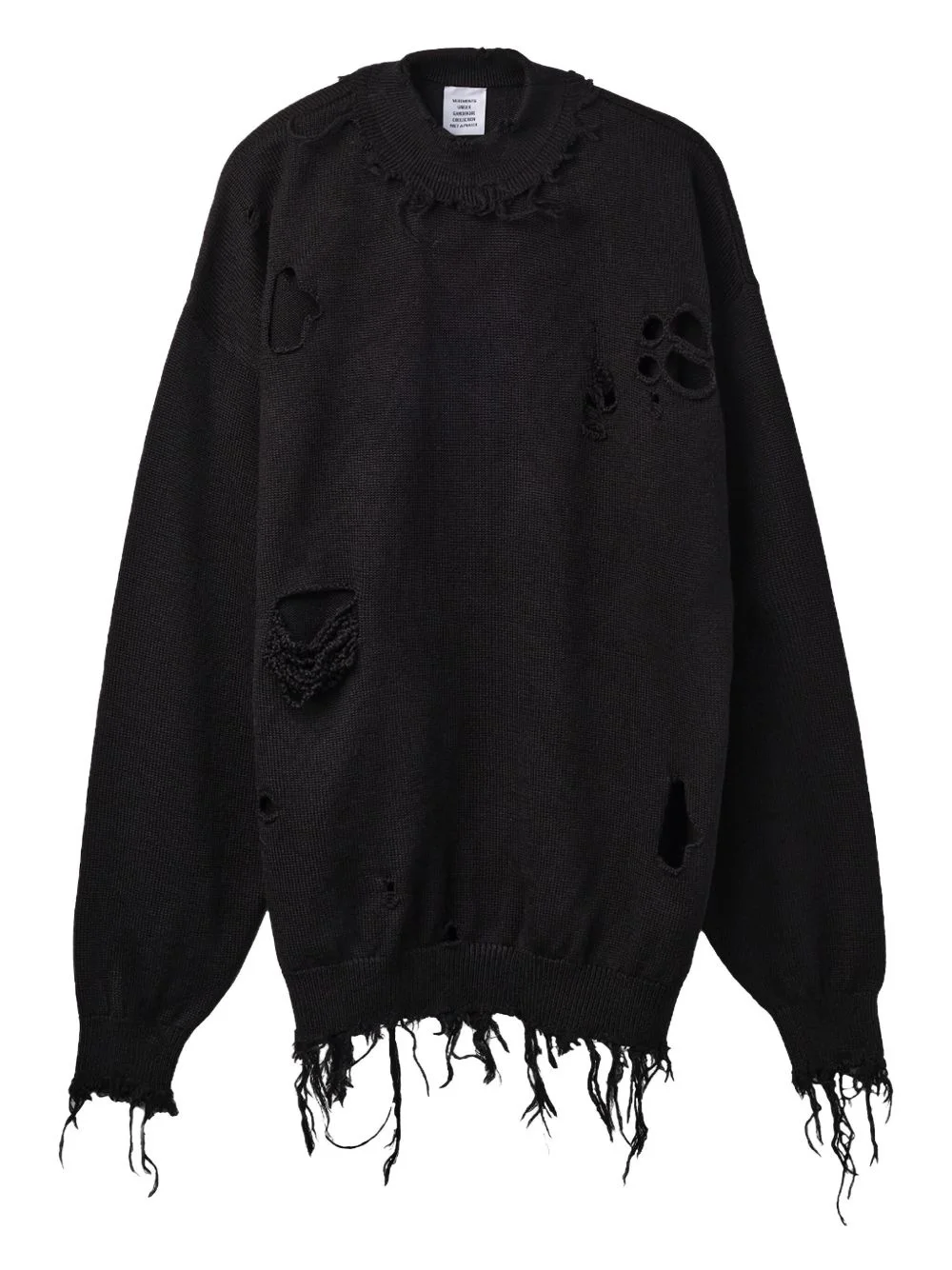 Destroyed sweater - 1