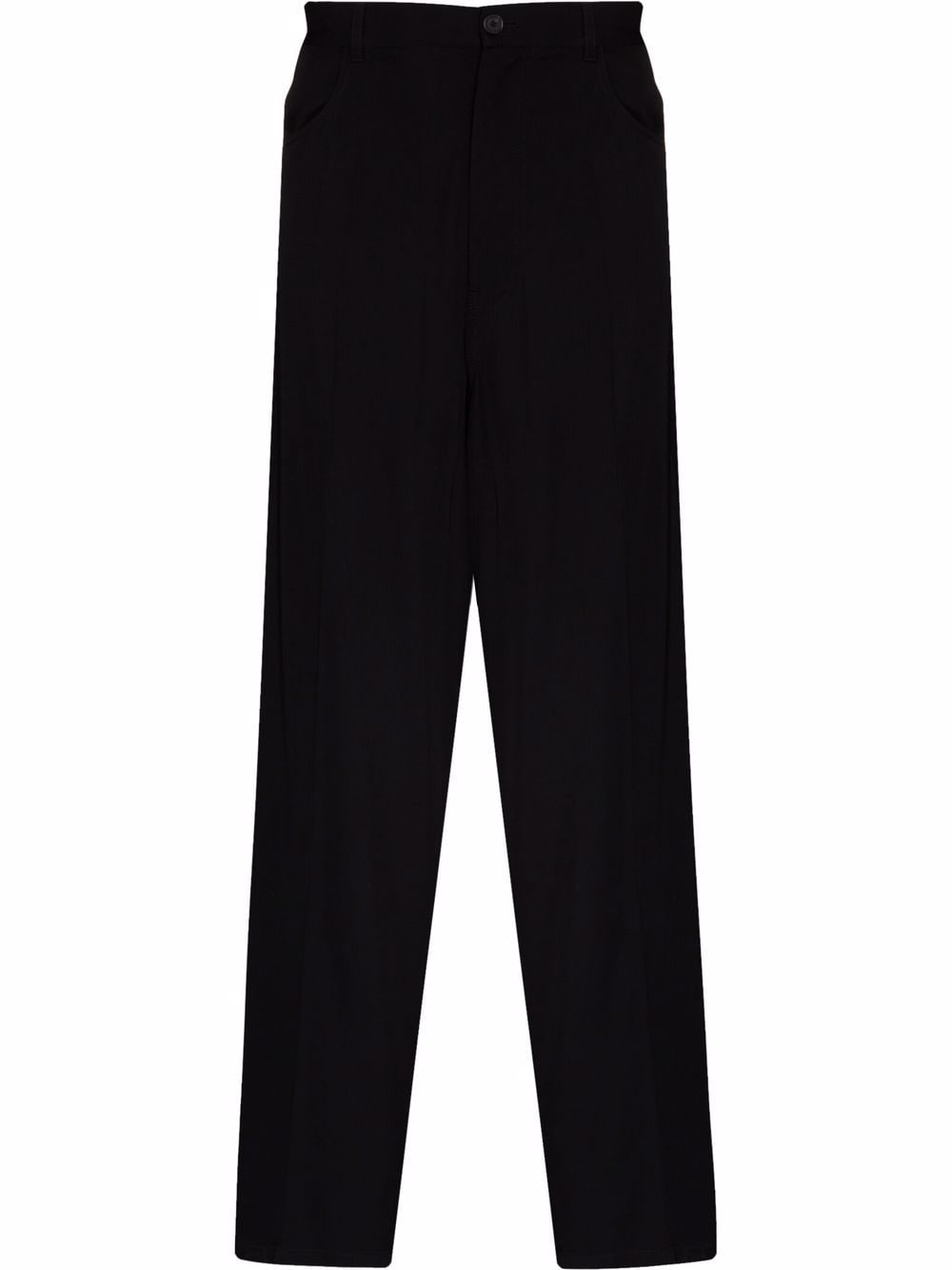 Fluid cotton trousers - 1