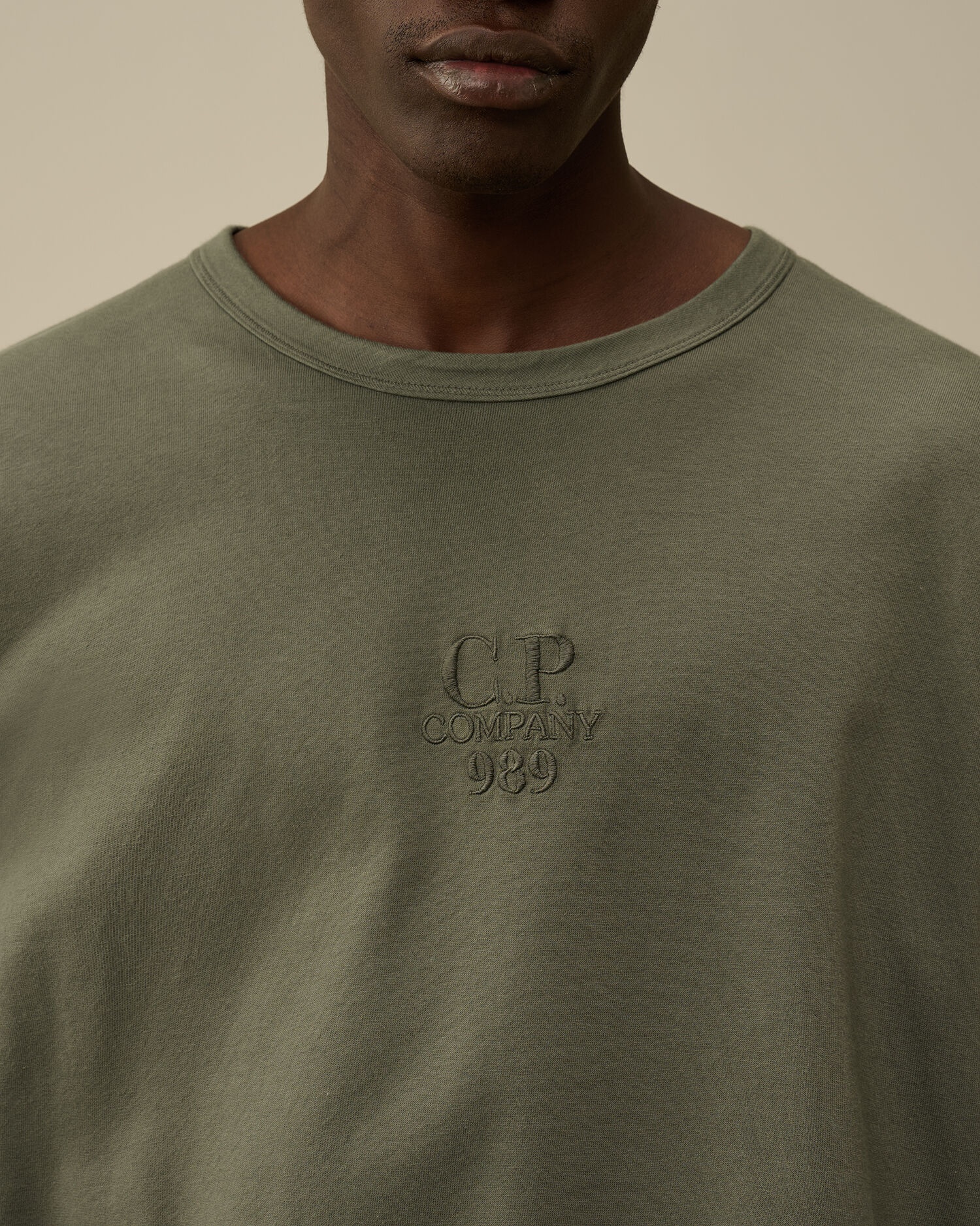 20/1 Jersey Boxy Longsleeve Logo T-Shirt - 4