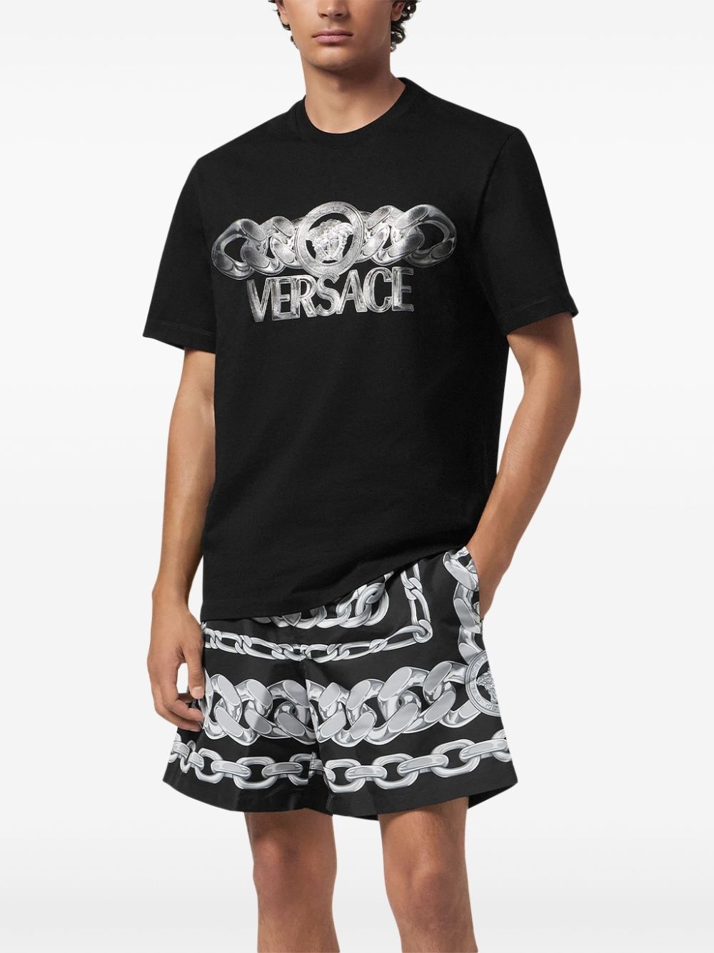 Medusa Chains swim shorts - 2