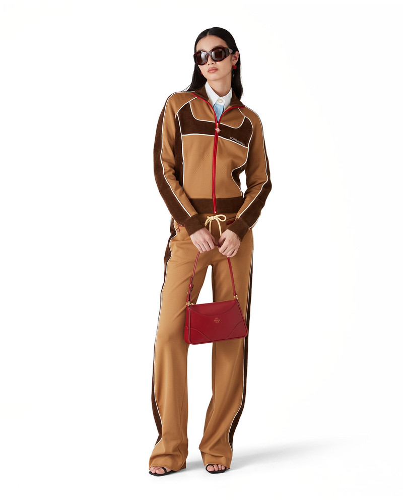 CASABLANCA Chenille Panelled Track Jacket | Casablanca Paris outlook