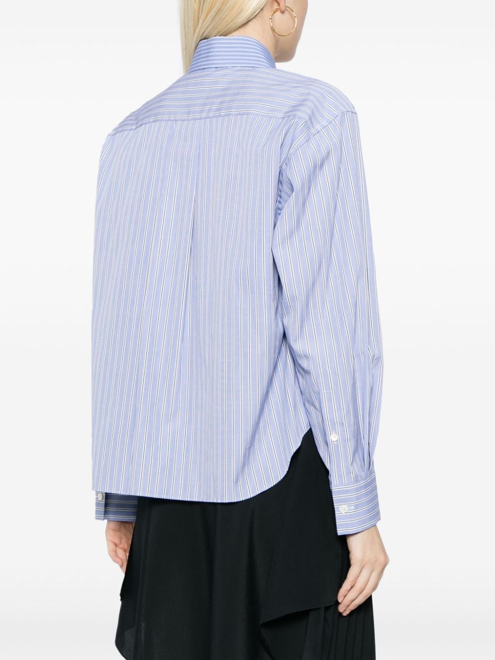 striped cotton shirt - 4