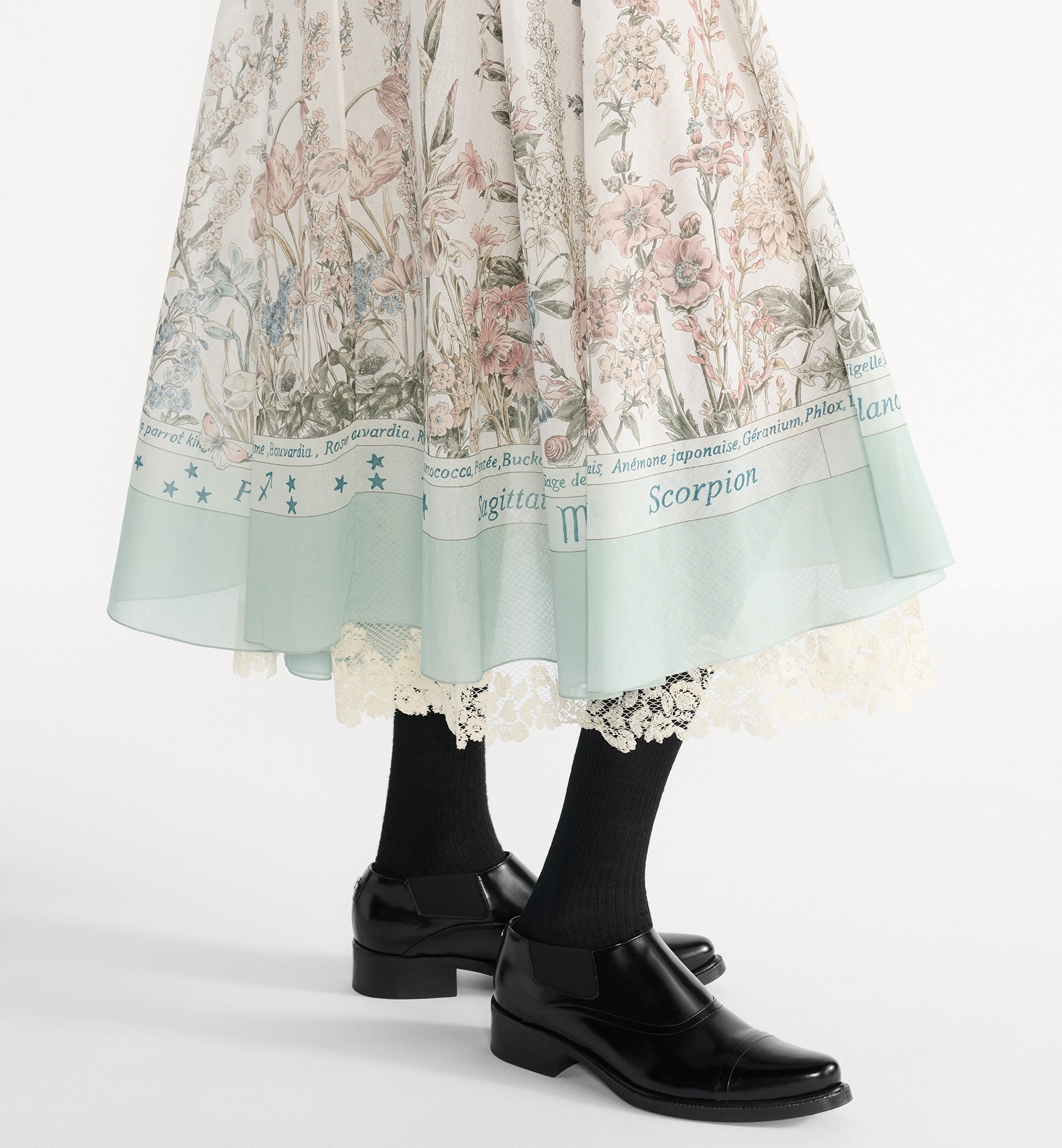Mid-Length Flared Skirt - 6