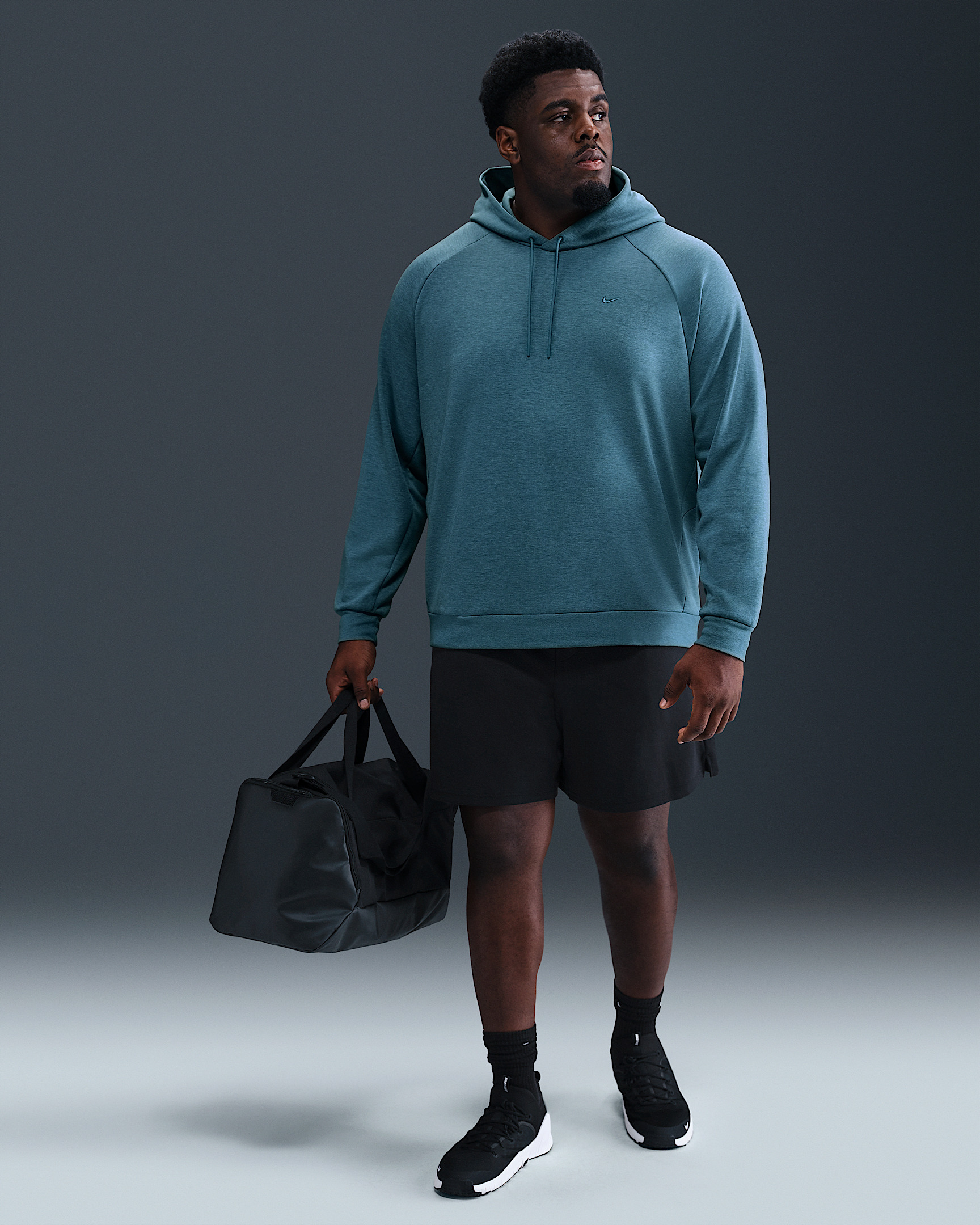 Nike Primary Fleece Men's Dri-FIT UV Pullover Performance Hoodie - 10