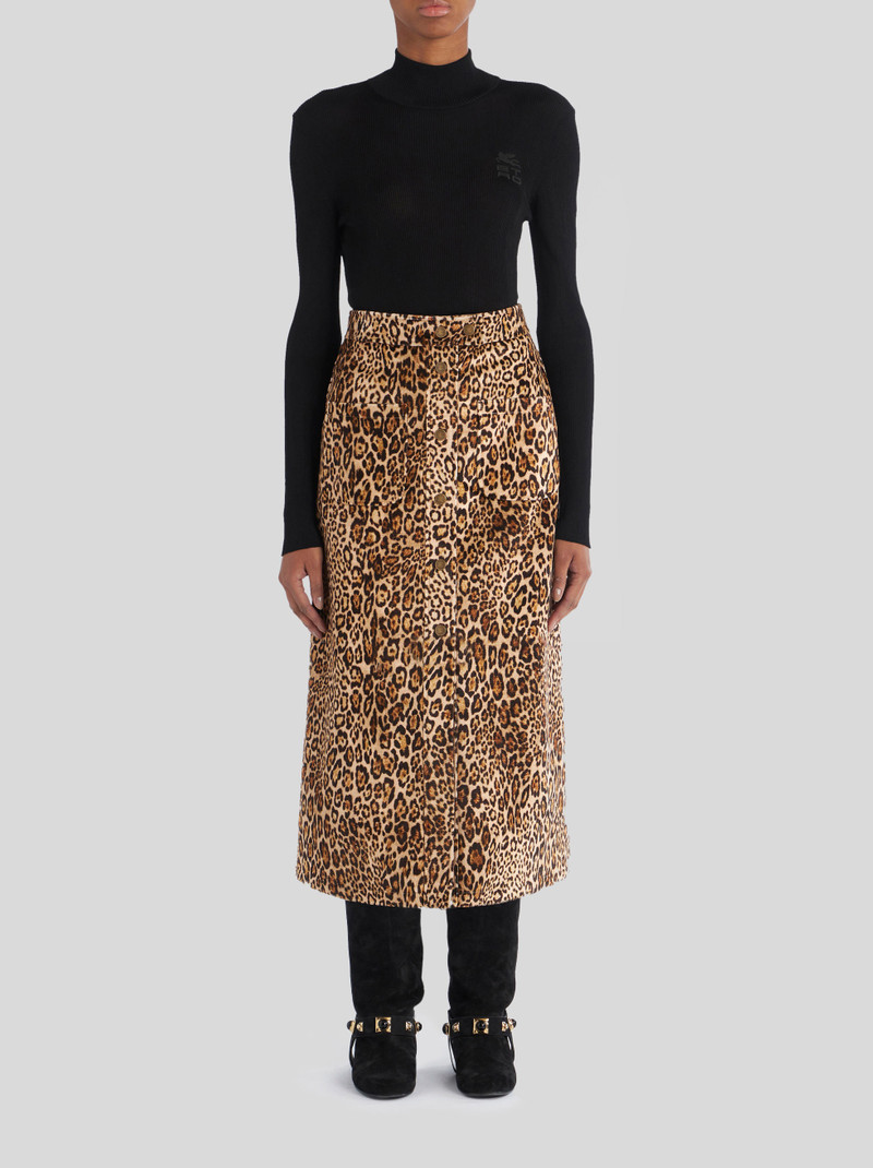 Etro ANIMALIER SKIRT outlook