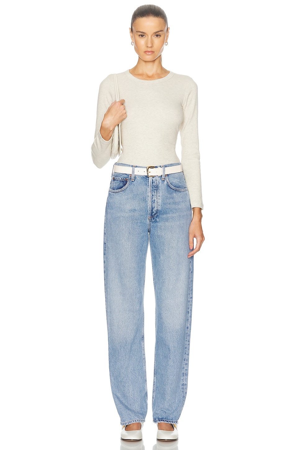 Kelly High Rise Relaxed Straight - 5