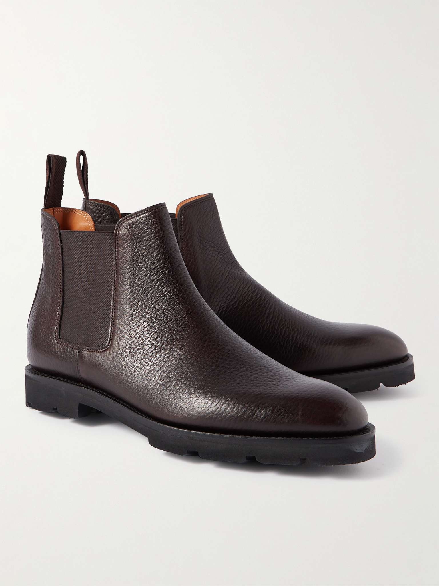Lawry Full-Grain Leather Chelsea Boots - 3