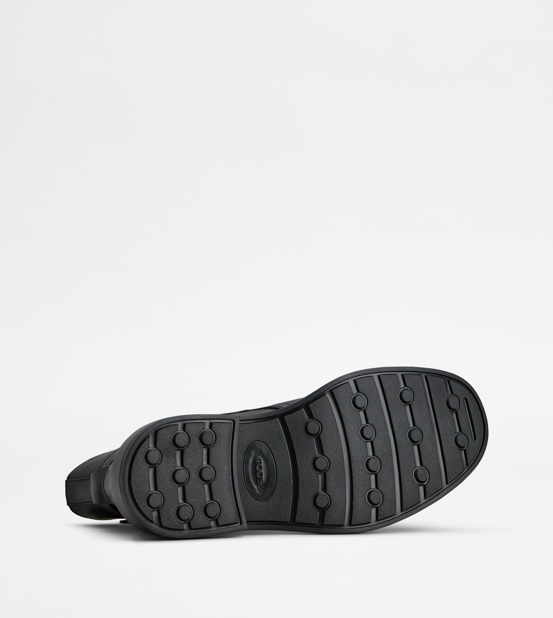 ANKLE BOOTS IN LEATHER - BLACK - 5