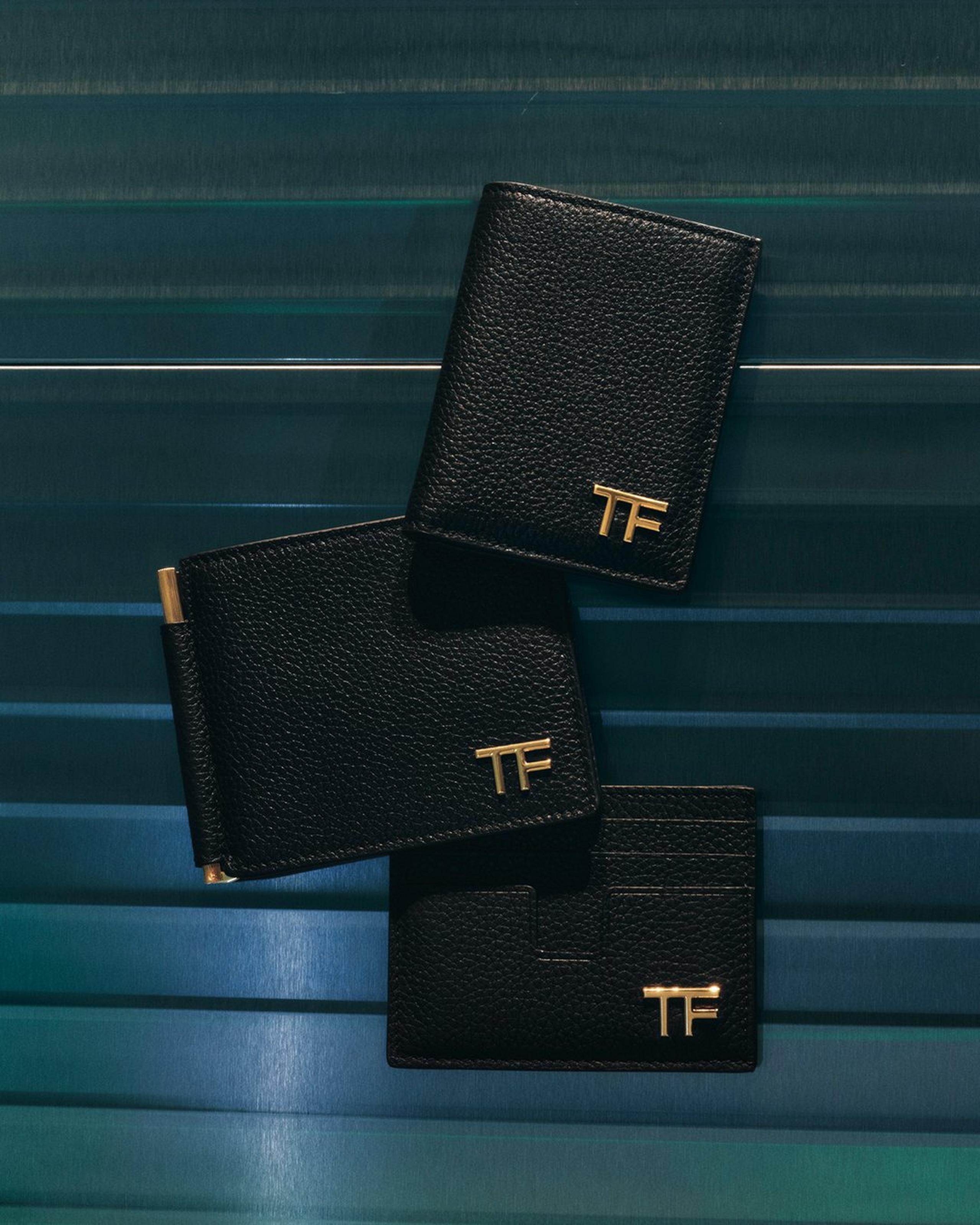 GRAIN LEATHER CARDHOLDER - 3