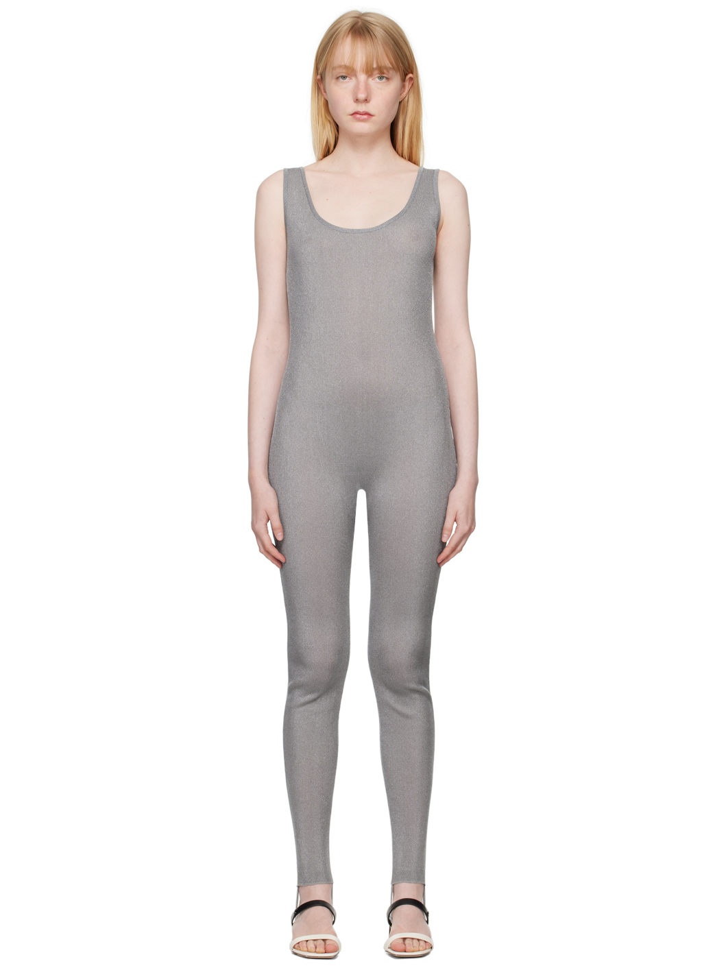 Silver Stirrup Bodysuit - 1