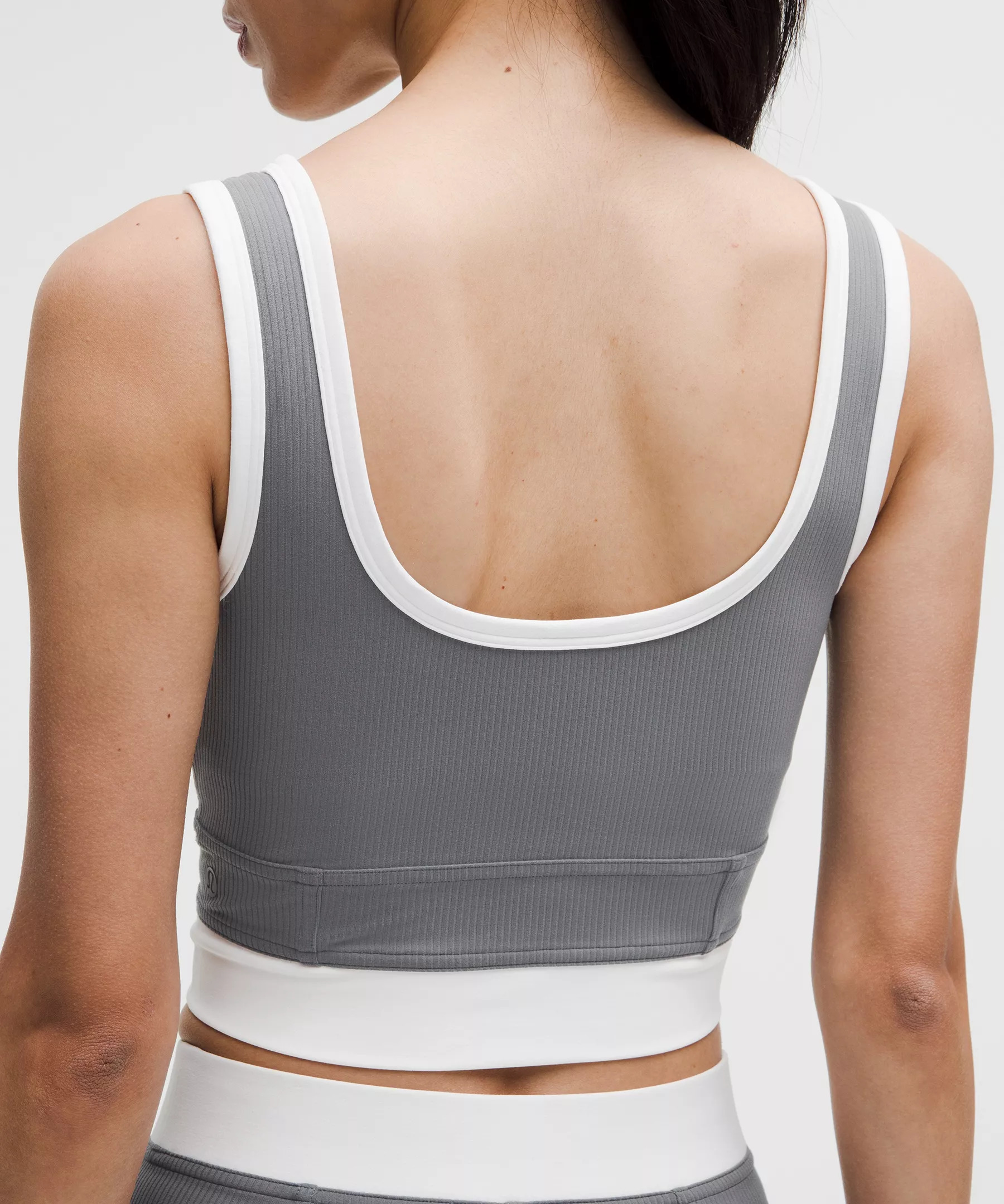 Ribbed Nulu Cropped Tank Top - 5