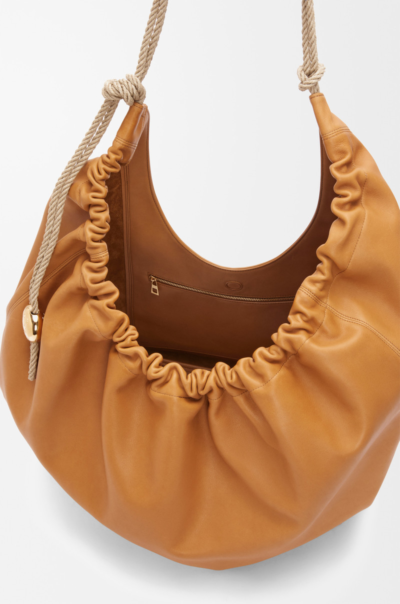 XL Squeeze bag in natural calfskin 6