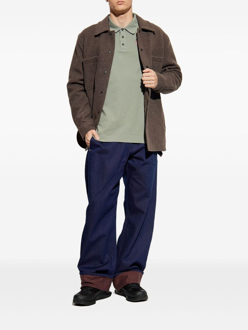 Canada Goose button-fastening patch-pockets shirt jacket outlook