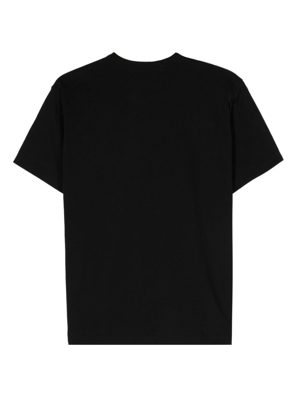 heart-patch cotton T-shirt - 2