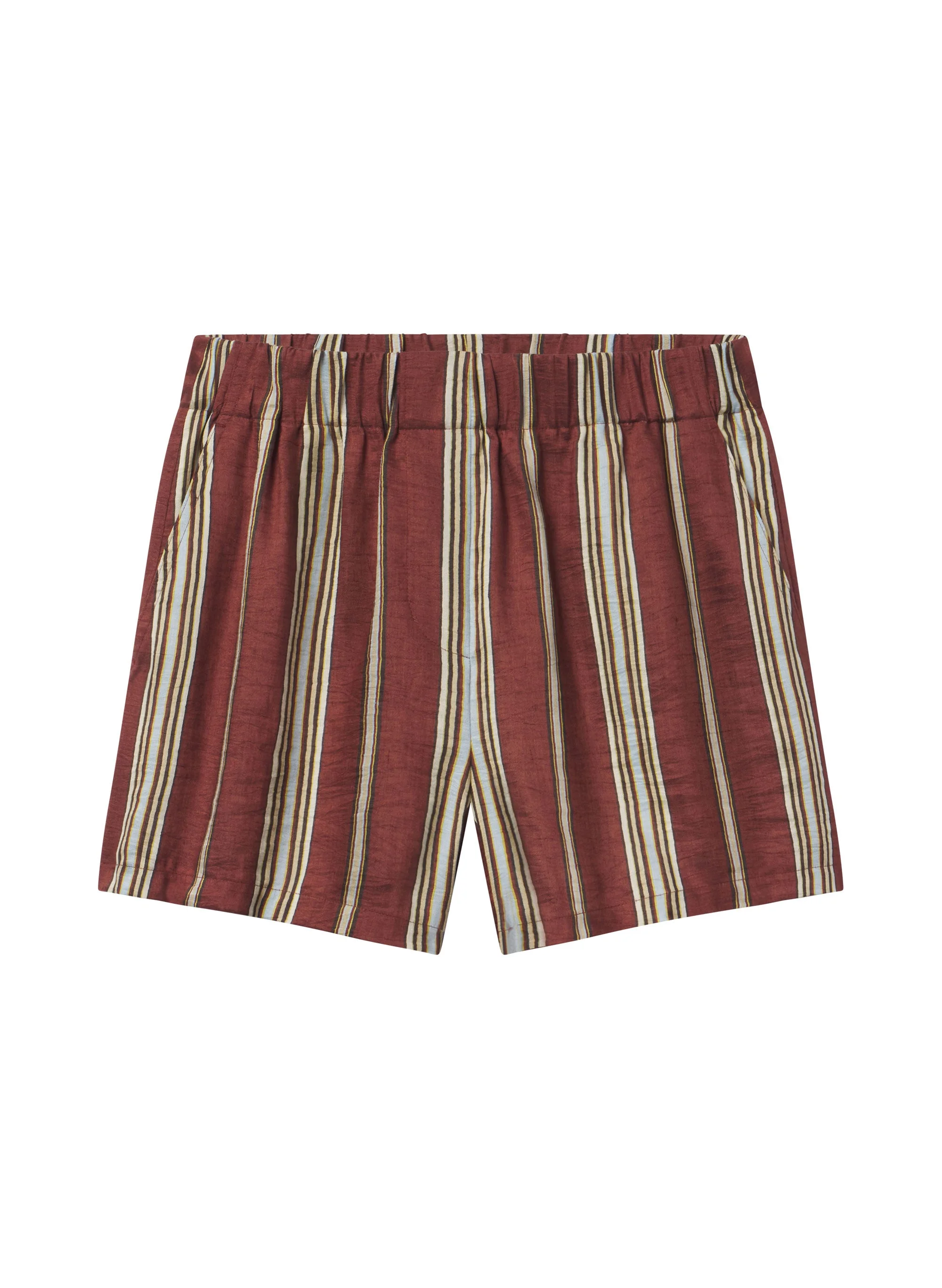 Casey Striped Linen Short - 1