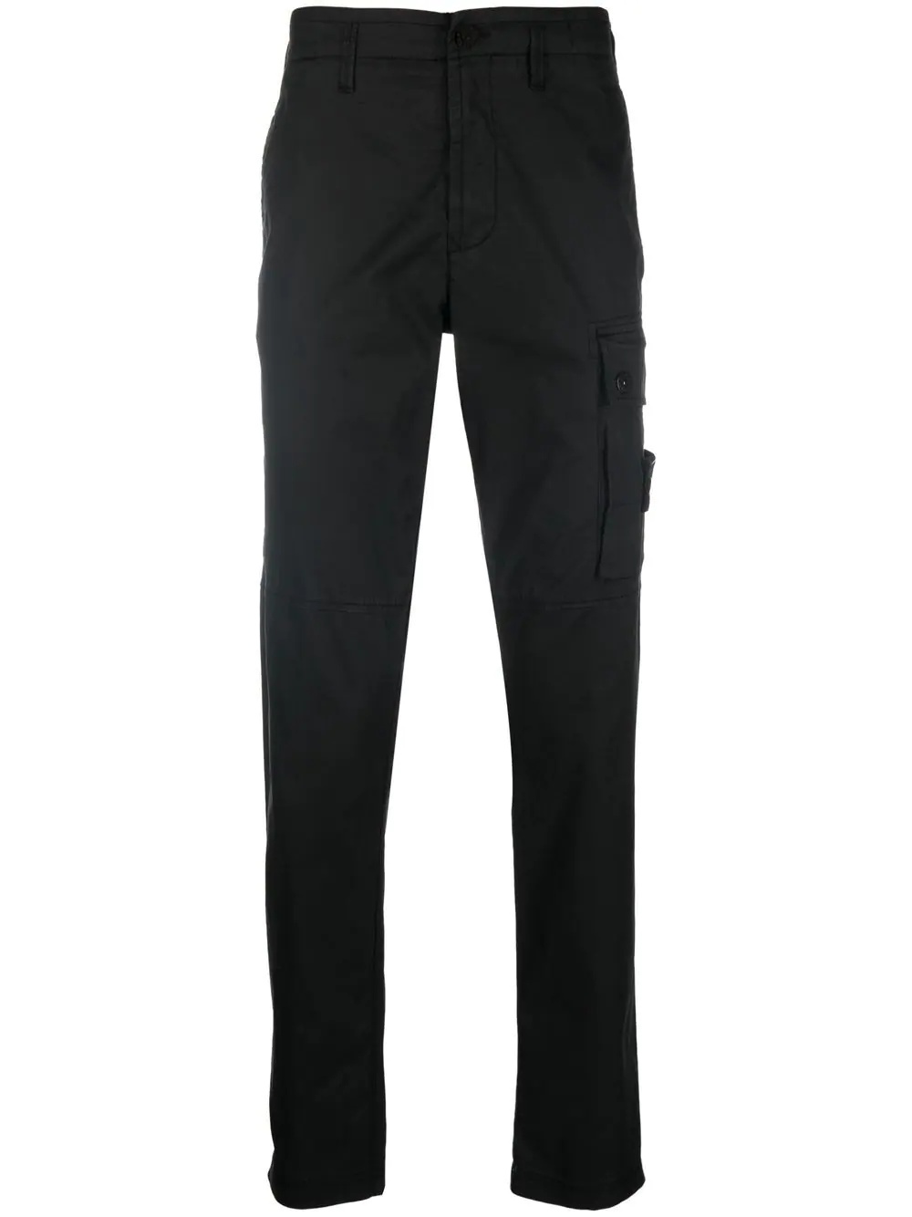 Compass-patch cargo trousers - 1