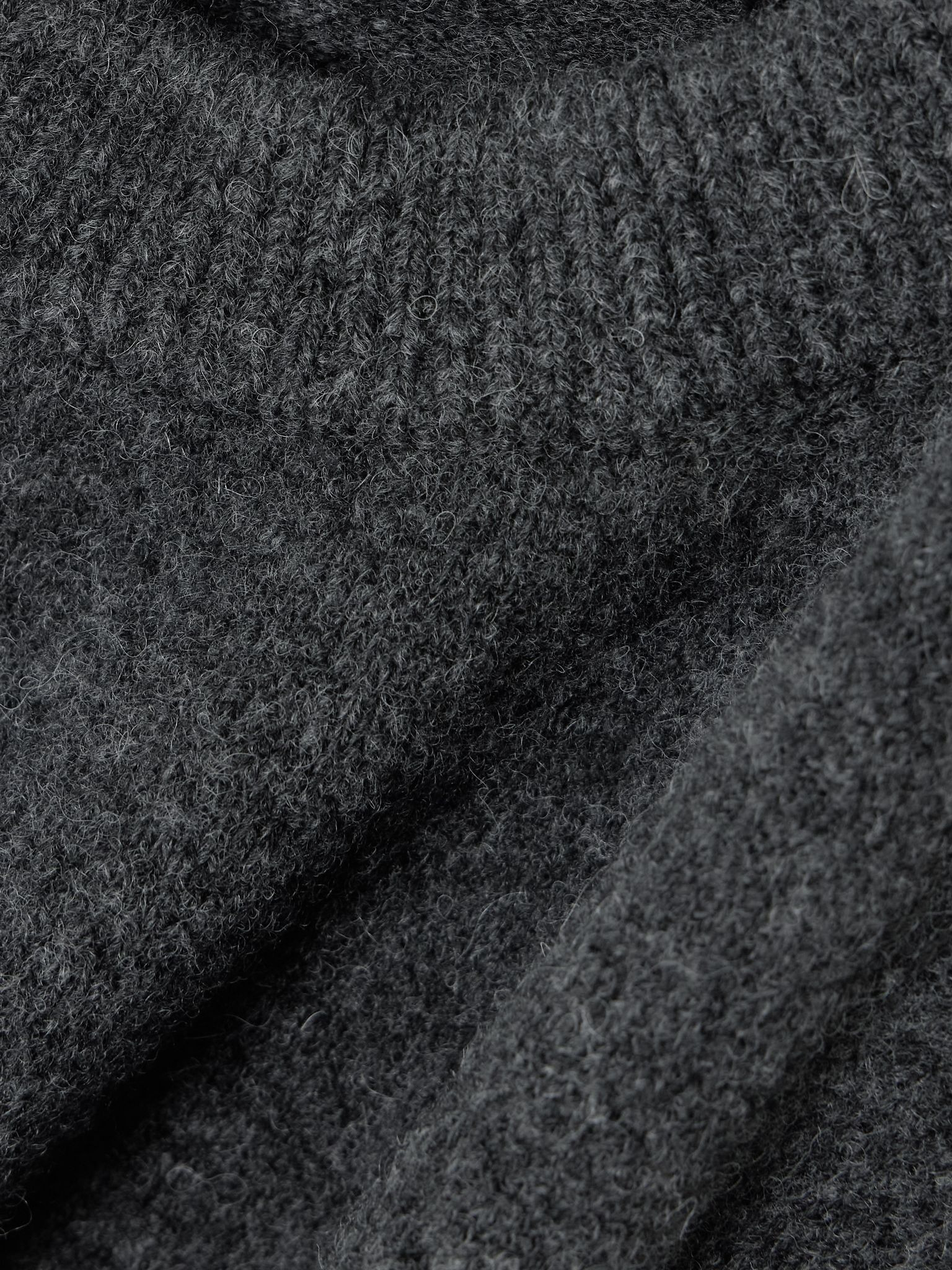Randi knitted sweater Dark gray - 5