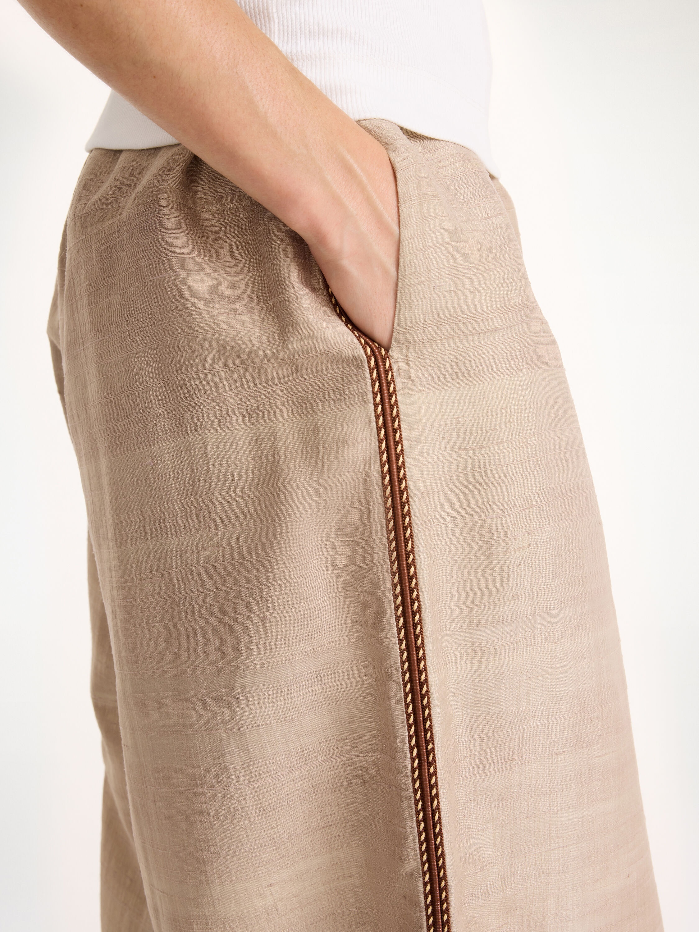 Lumonas silk trousers - 4