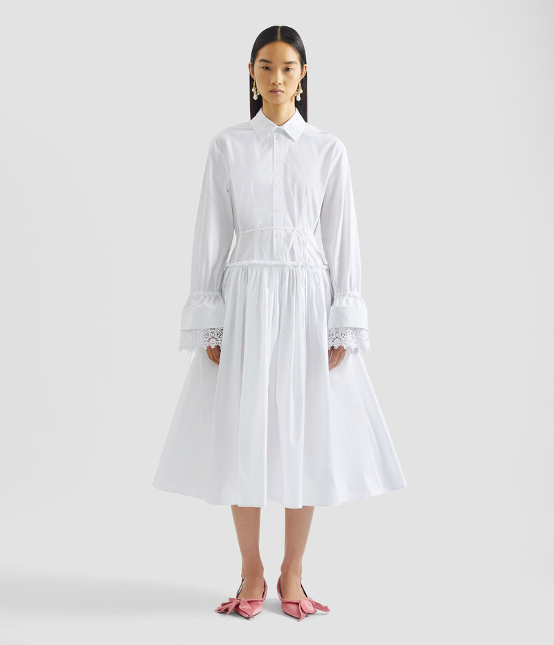 COTTON POPLIN SHIRT DRESS 4