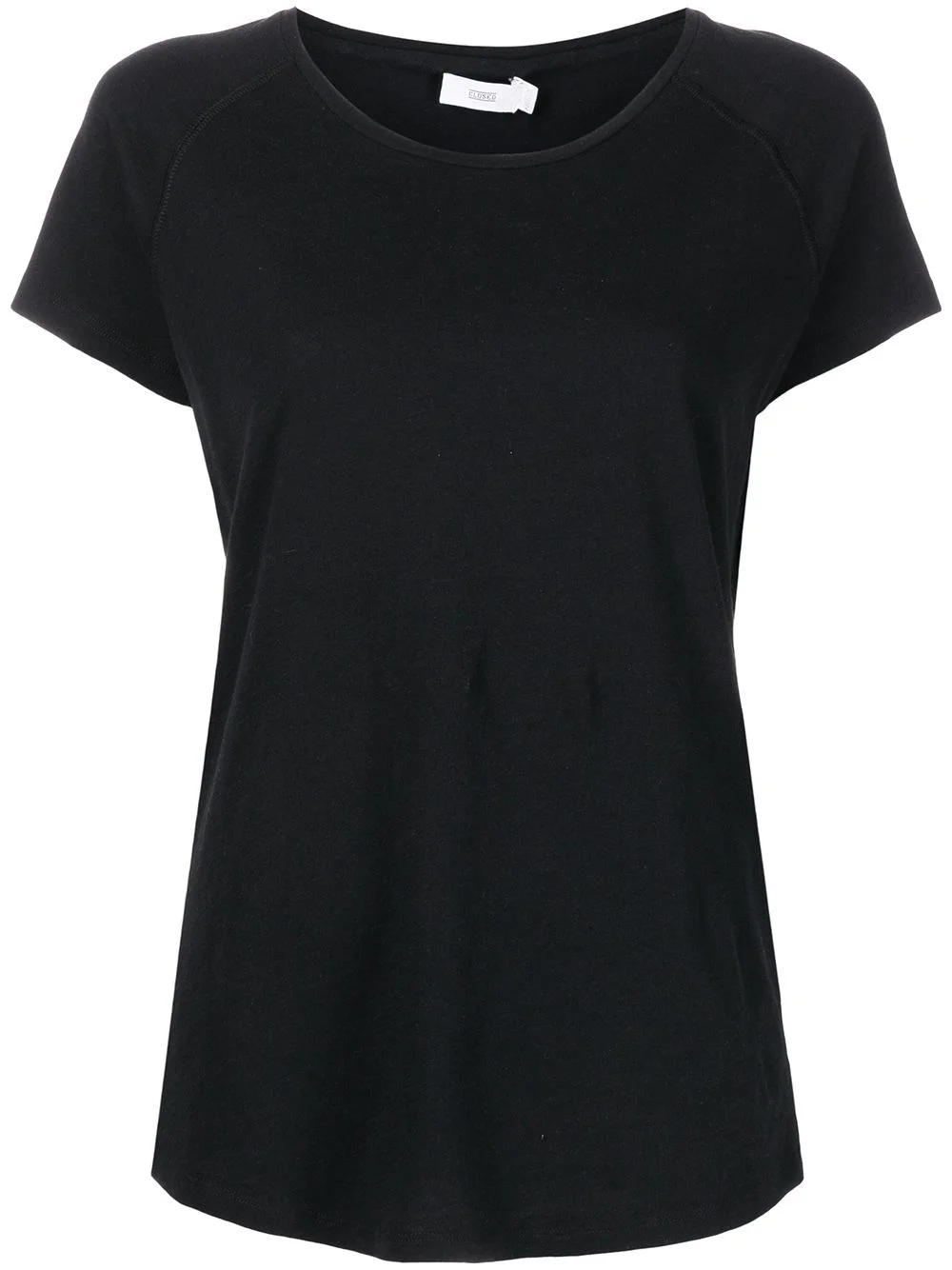 round neck cotton T-shirt - 1