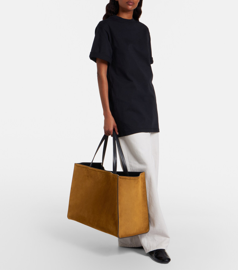 PHOEBE PHILO Large suede tote bag outlook