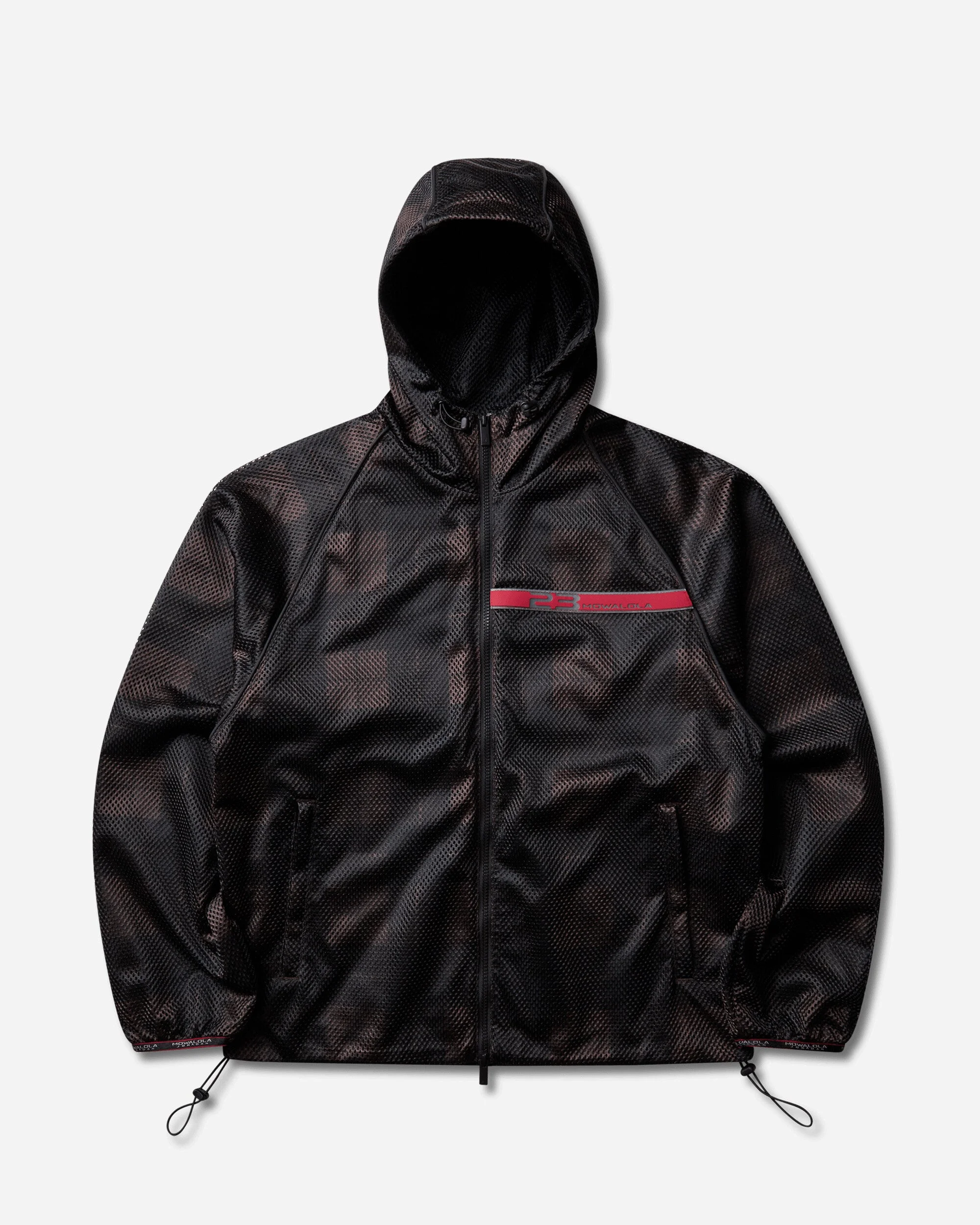 Mowalola Track Jacket Black / Dark Cinder / Flat Pewter - 1