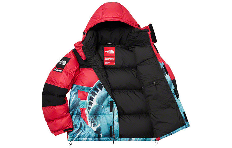 Supreme x The North Face Statue Of Liberty Mountain Jacket 'Red' SUP-FW19-909 - 3