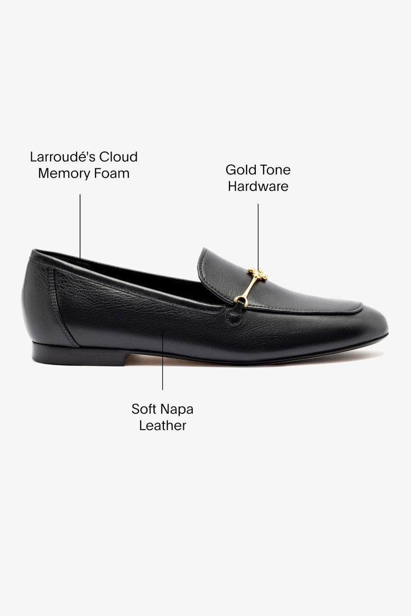 Katherine Loafer In Black Leather 5
