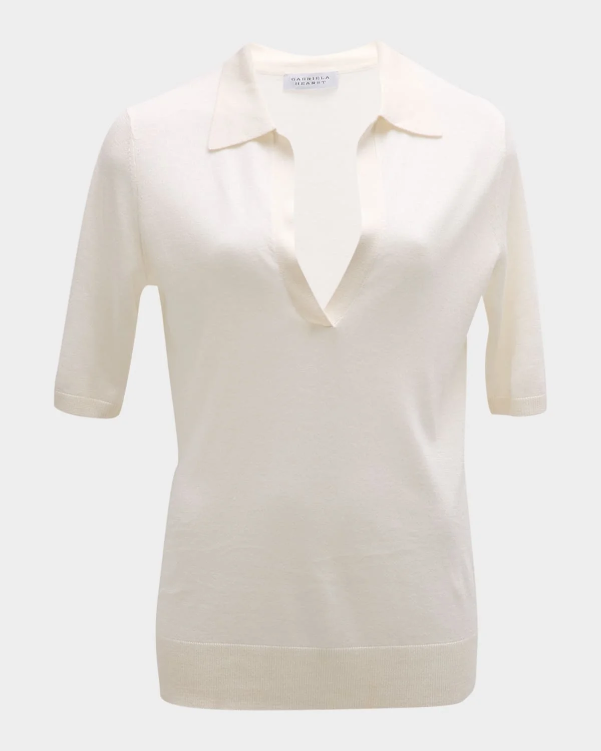 Frank Cashmere Polo Top - 1