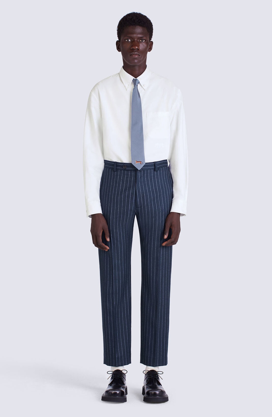 Striped tailored trousers - 3