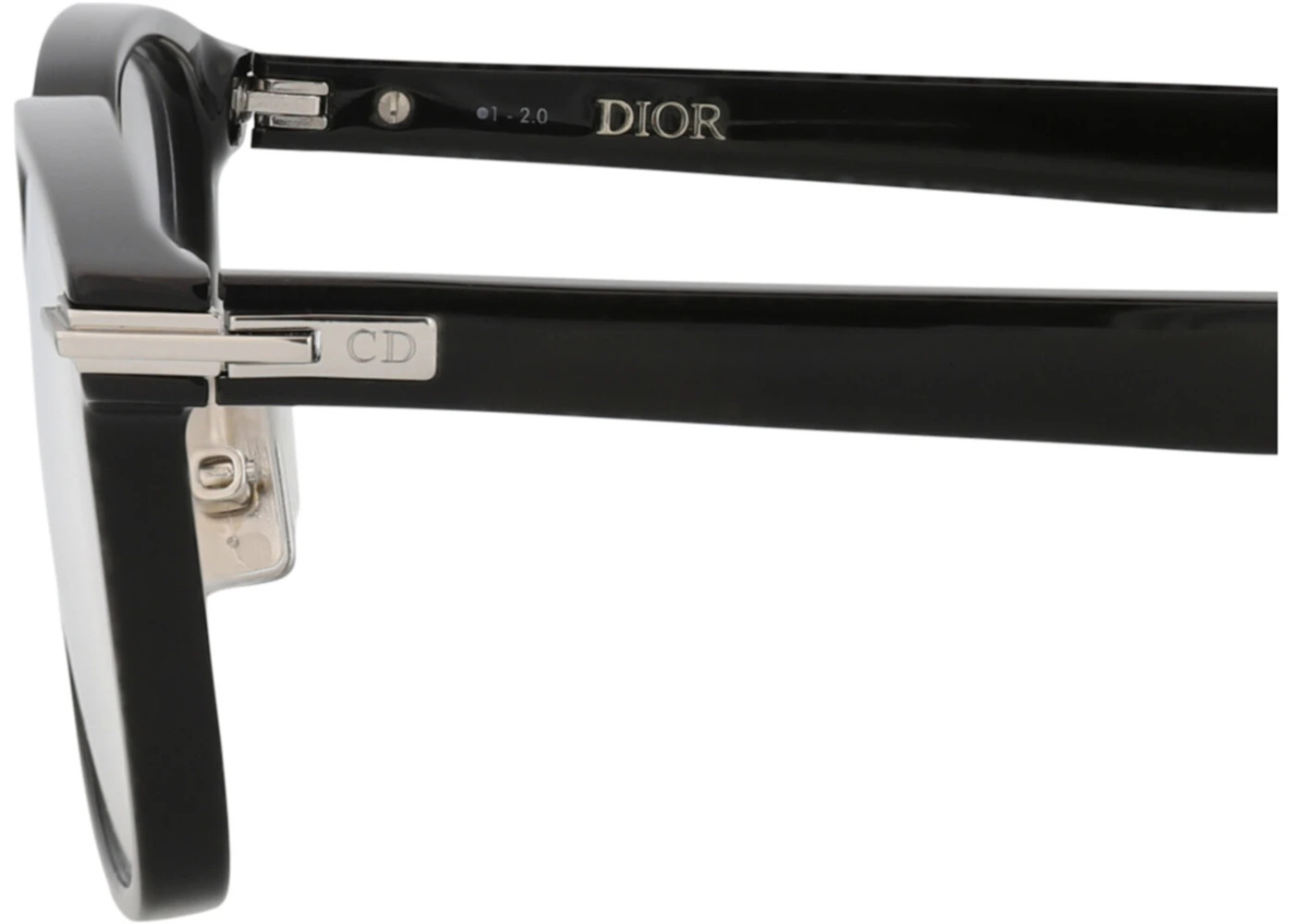 Dior Square-Frame Acetate Optical Frames Black Black Transparent (DM50008J-54-001) - 4