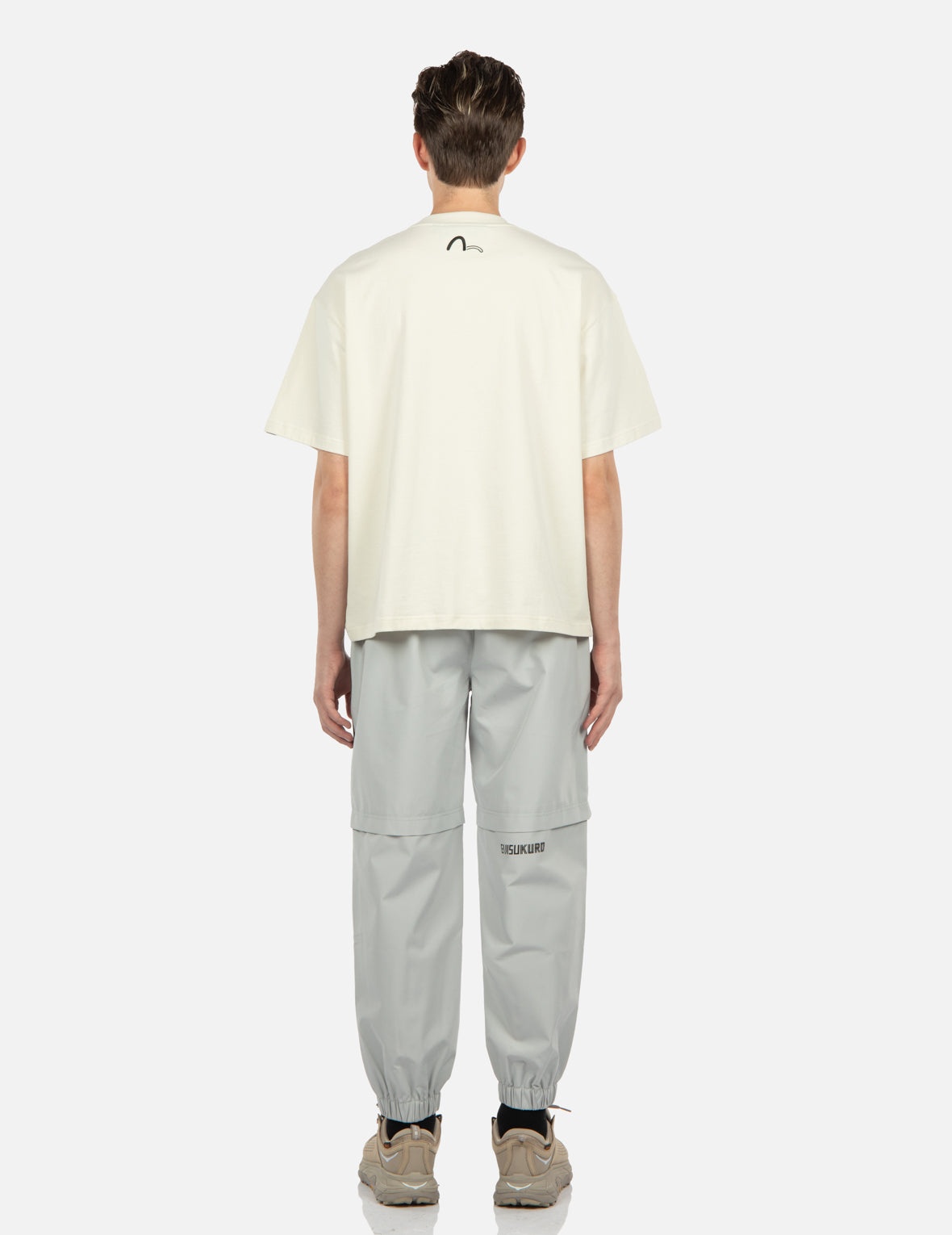 Moving Seagull Print Sweatpants - 5