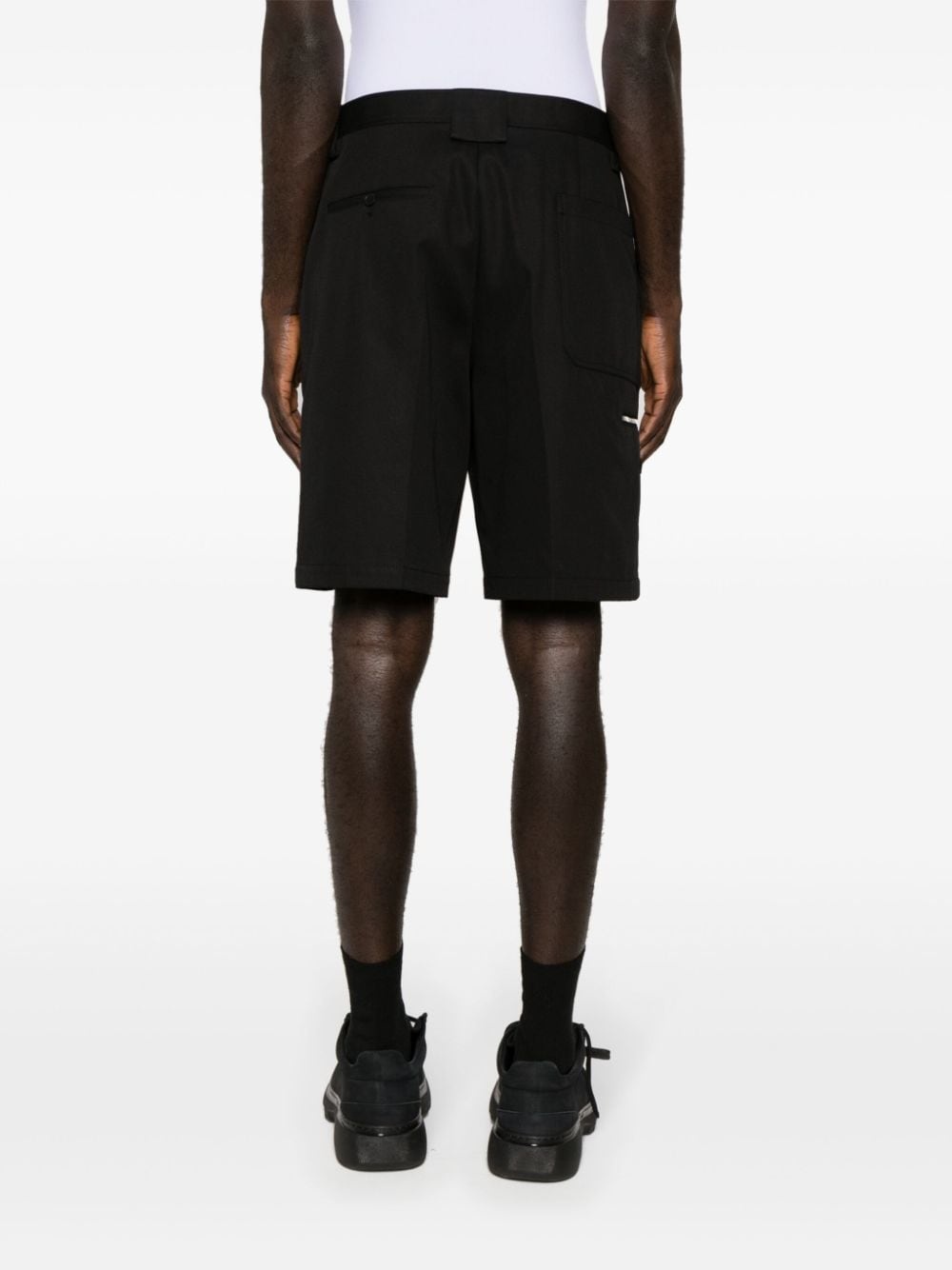 tailored cotton shorts - 4