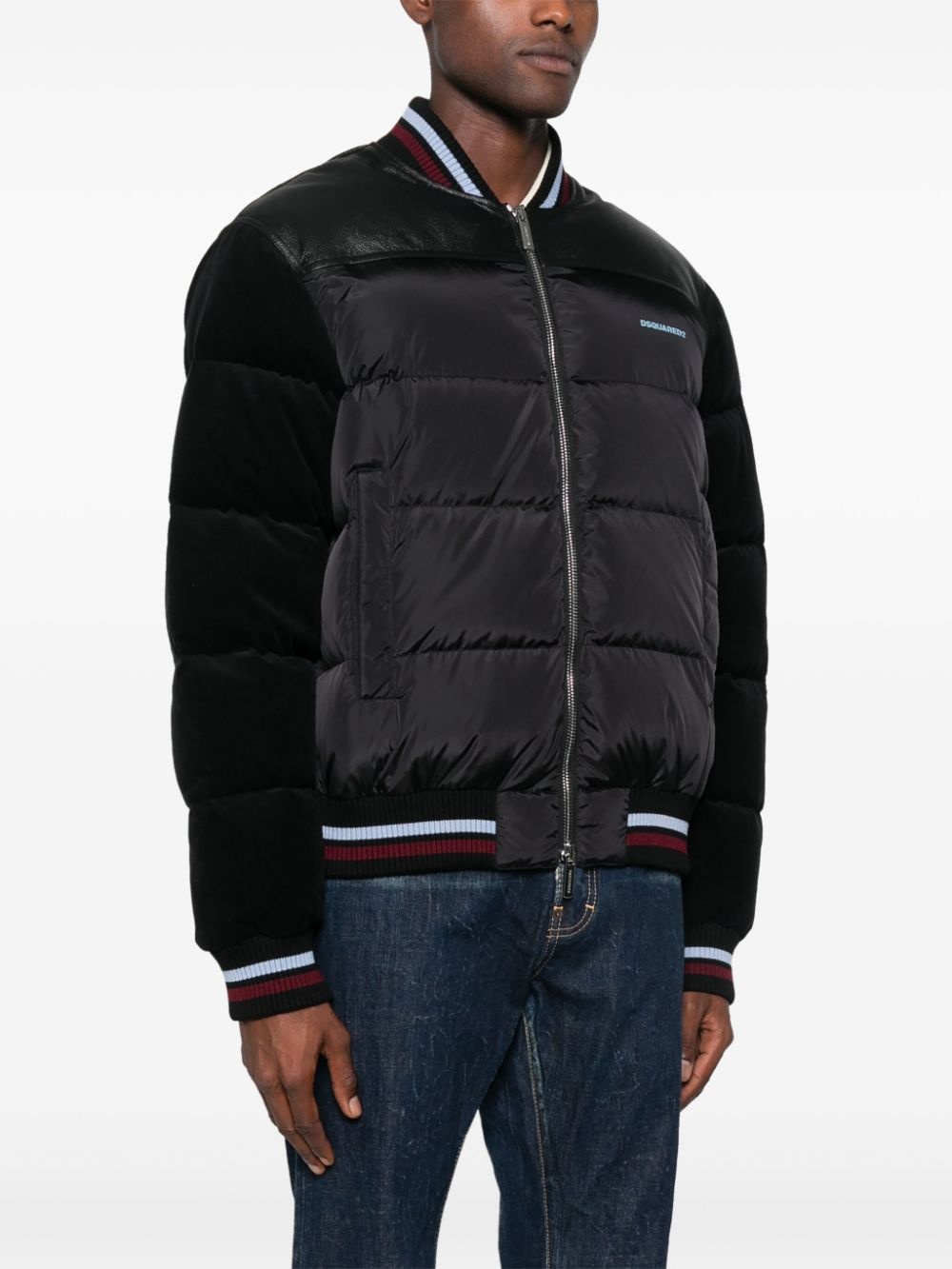 PIUMINO MIXED PUFFER DSQUARED2 - 2