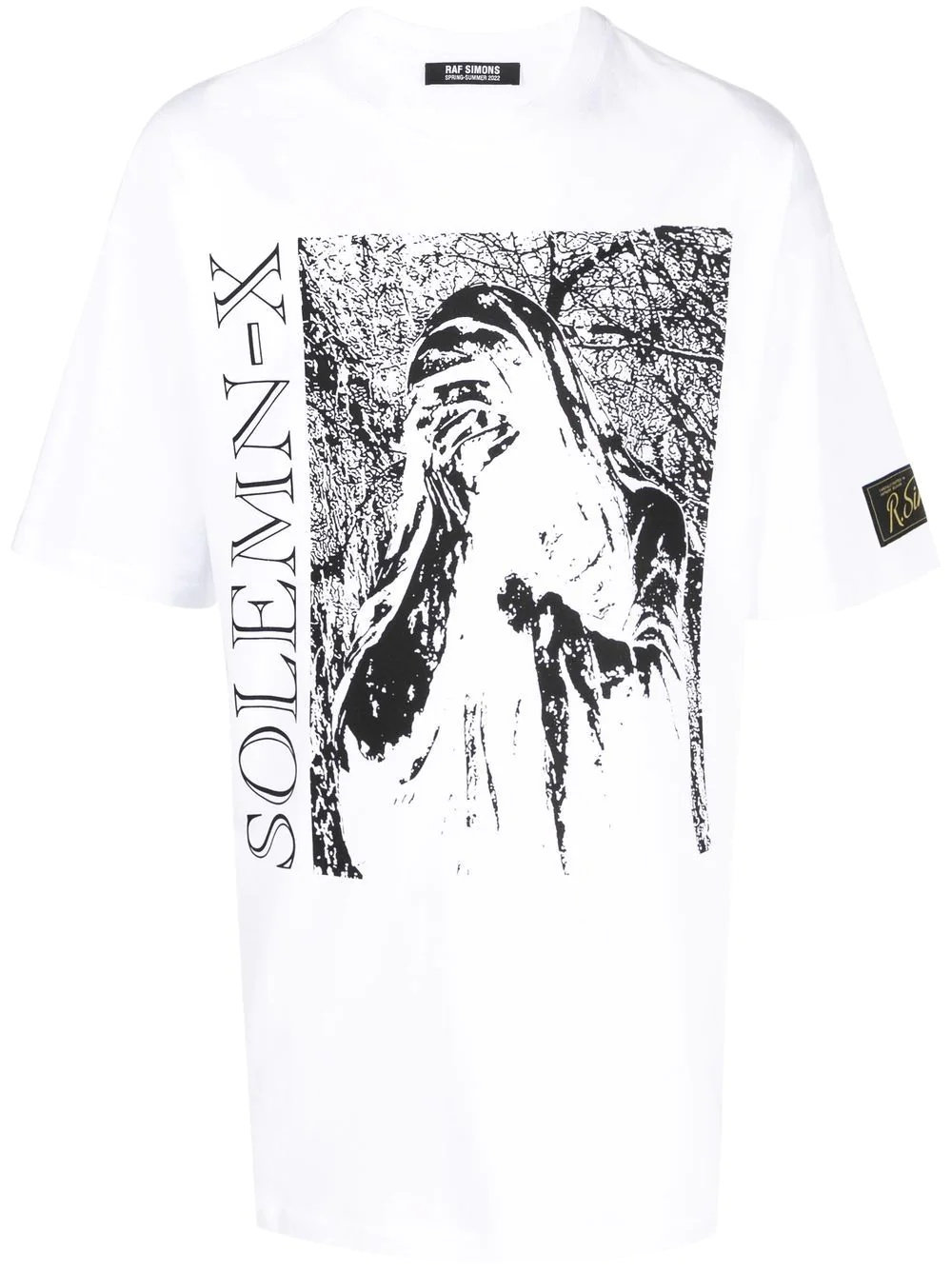 Solemn X oversized graphic-print T-shirt - 1
